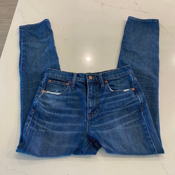 Madewell The High-Rise Slim Boyjean Jeans Size 25 - Picture 4 of 12